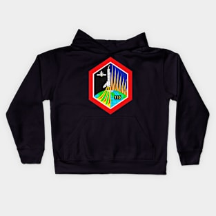 Black Panther Art - NASA Space Badge 65 Kids Hoodie